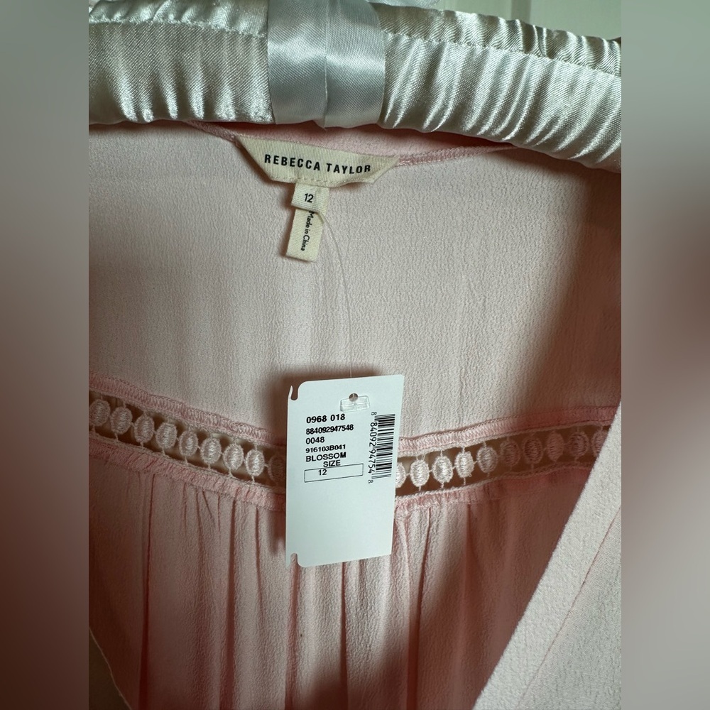 Rebecca Taylor Light Pink Blouse - Picture 2 of 6